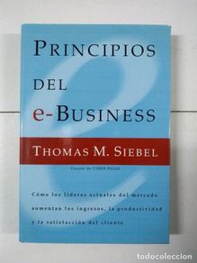 Second hand books: Principios del e-Business - Thomas M. Siebel